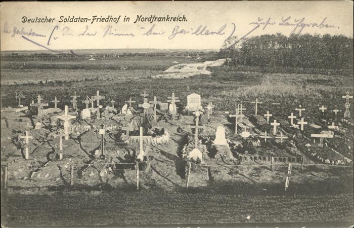 Tod Soldaten Friedhof Nordfrankreich