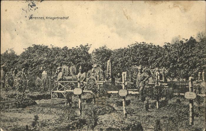 Tod Varennes Kriegerfriedhof