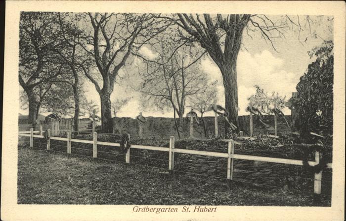 Tod Gräbergarten St Hubert