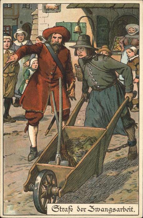 Gericht Justiz Strafe Zwangsarbeit Ad J