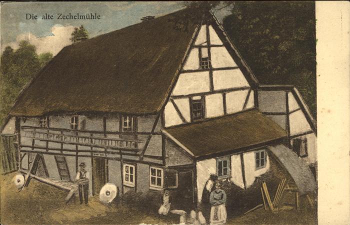 Muehlen Gebaeude Zechelmühle Heynitz