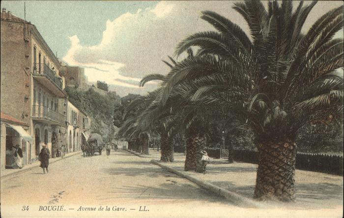 Bougie Bejaia Algeria Avenue de la Gare