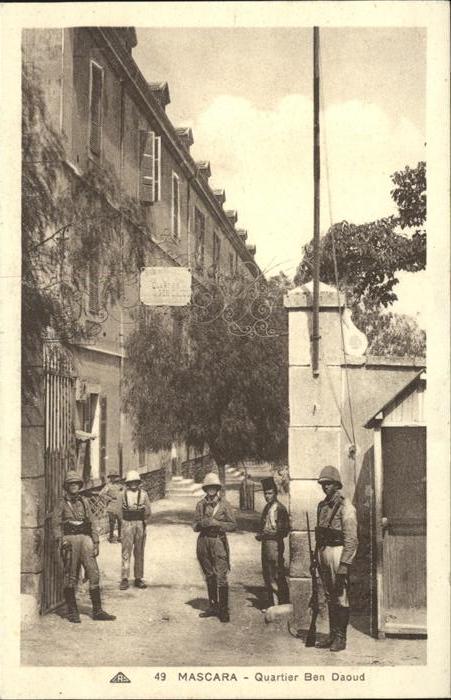 Mascara Quartier Ben Daoud Soldaten