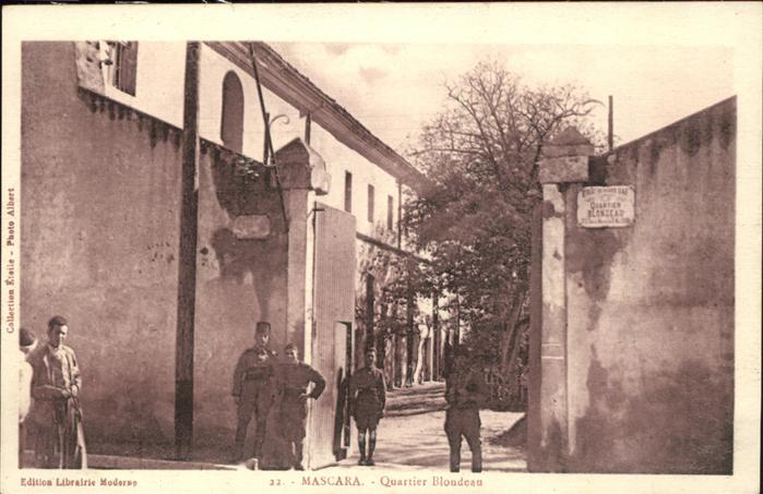 Mascara Quartier Blondeau Soldaten