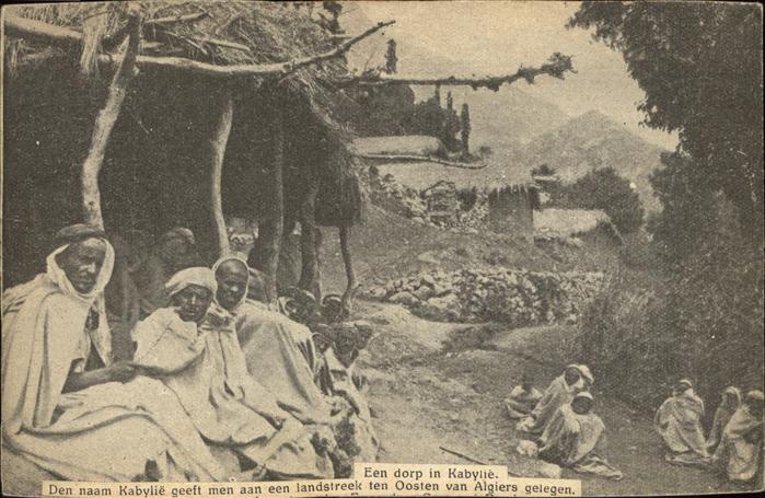 Kabylie Dorfansicht