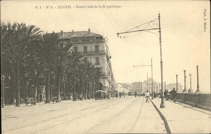Alger Algerien Boulevard de la Republique