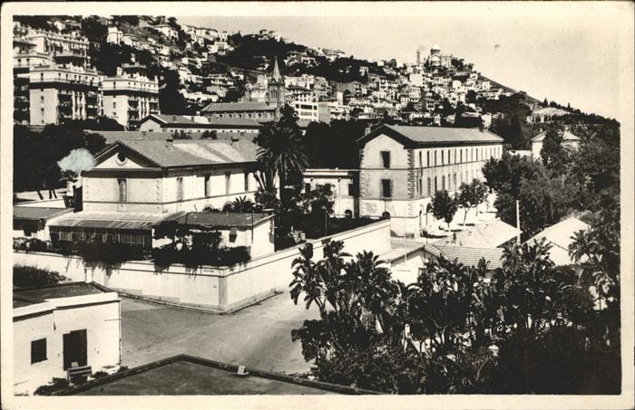 Alger Algerien Hopital Maillot et Notre Dame d Afrique