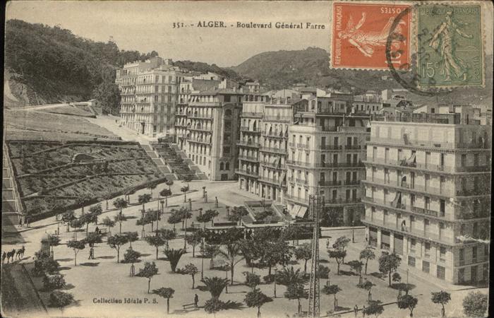 Alger Algerien Boulevard General Farre