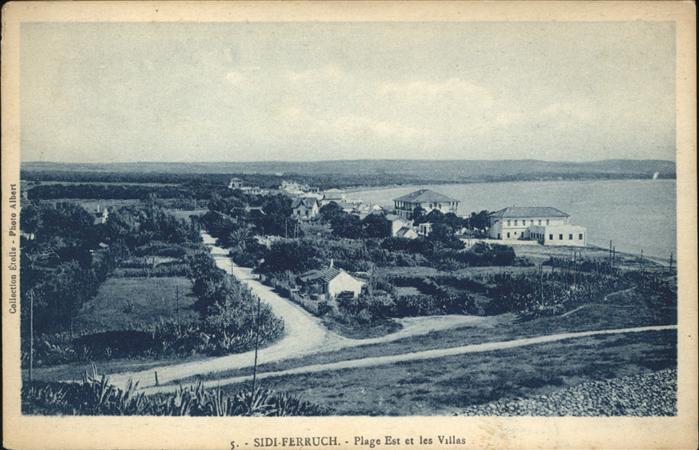 Sidi Ferruch La plage et les villas
