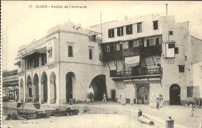 Alger Algerien Voutes de l Amiraute