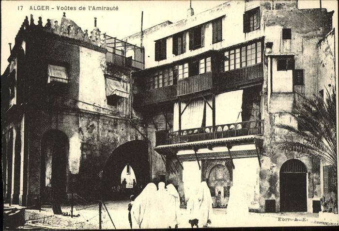 Alger Algerien Voutes de l Amiraute
