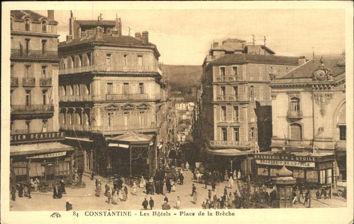 Constantine Algerien Place de la Breche les hotels