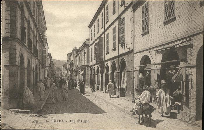 Blida Algerien Rue d Alger