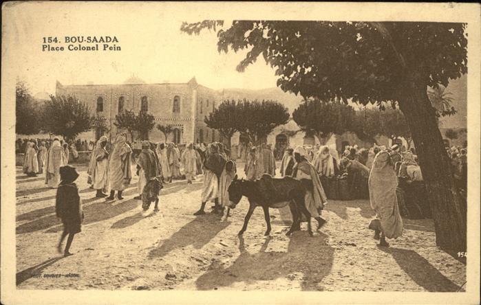 Bou Saada Place Colonel Pein Esel
