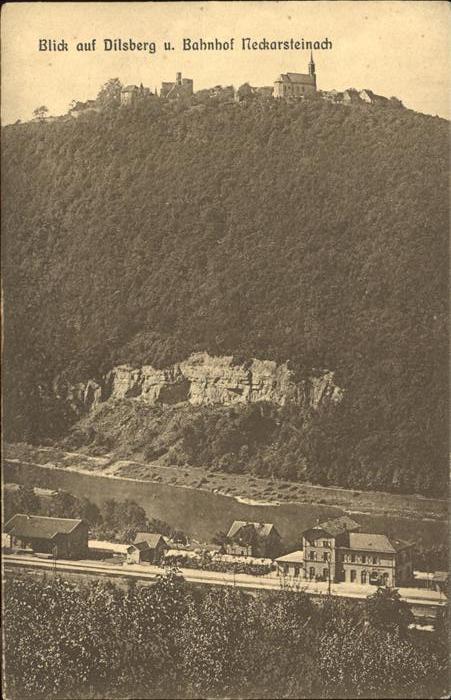 Dilsberg Bahnhof Neckarsteinach