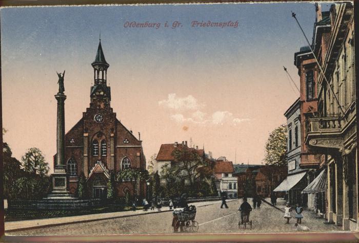 Oldenburg Niedersachsen Friedensplatz