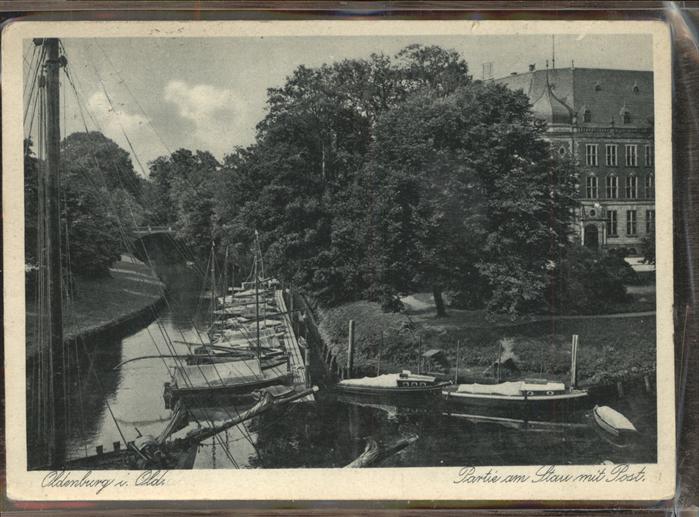 Oldenburg Niedersachsen Partie am Stau Post