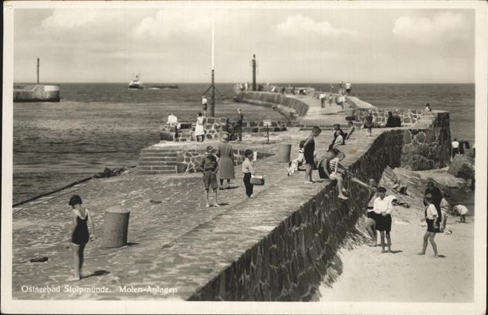 Stolpmuende Ostseebad Pommern Molen Anlagen