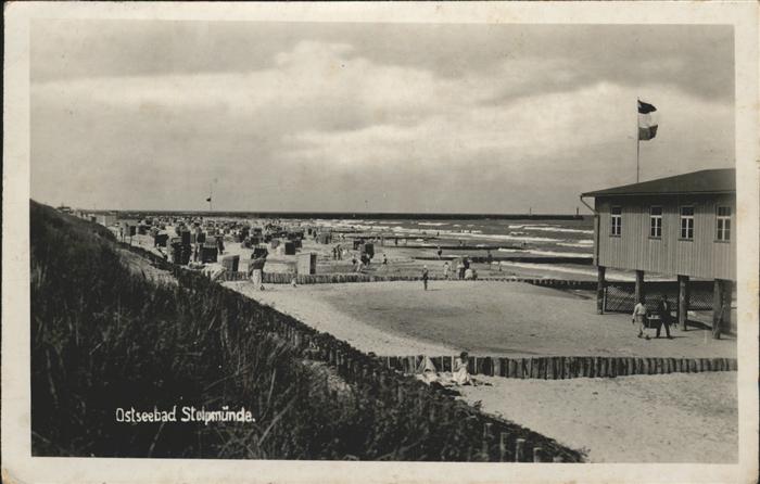 Stolpmuende Ostseebad Pommern Strand