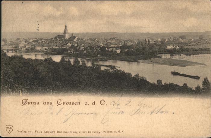 Crossen Oder Panorama Schiff