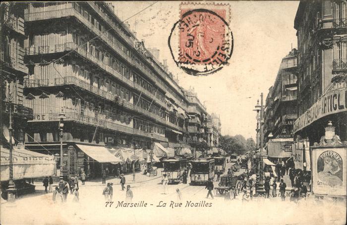 Marseille Bouches-du-Rhone La Rue Noailles