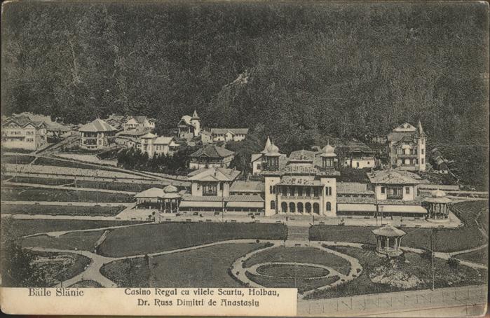 Slanic Moldova Baile Slanic Casino Regal cu vilele Scu