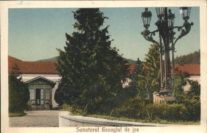 Geoagiu Sanatorul Geoagiul de jos