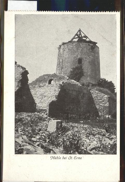 Saint-Erme-Outre-et-Ramecourt Mühle Feldpost