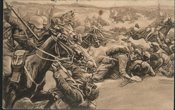 Soissons Aisne Schlacht bei Soissons Künstlerkarte Woh