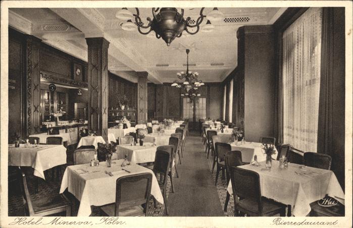 KoeLN  Rhein Hotel Minerva C. Wurm