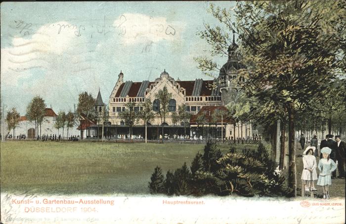 DuessELDORF  CITY Kunst und Gartenbauausstellung 1904