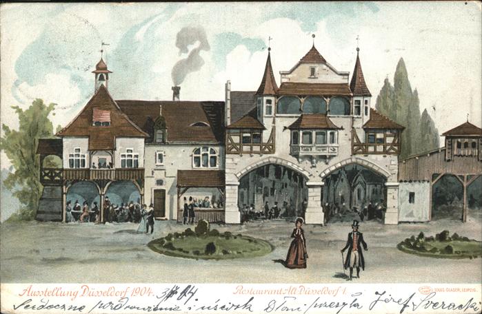 Duesseldorf Kunst- und Gartenbauaustellung 1904 Res