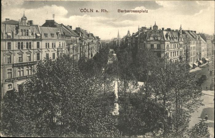 KoeLN Rhein Barbarossaplatz