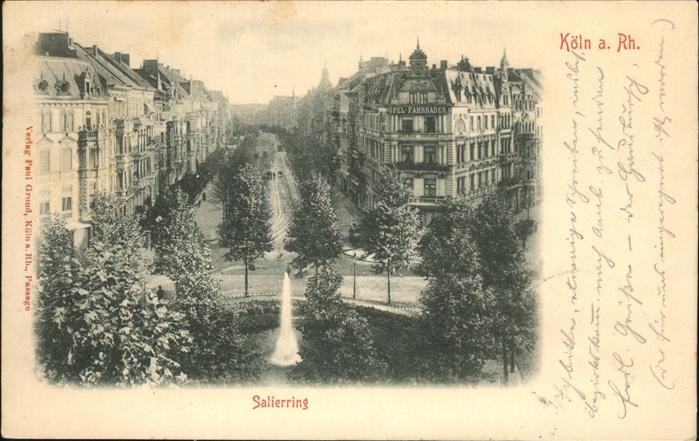 KoeLN Rhein Salierring Brunnen