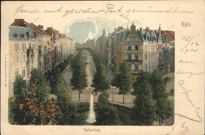 KoeLN Rhein Salierring Brunnen