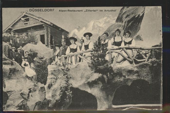 Duesseldorf Alpenrestaurant Zillertal im Artushof F