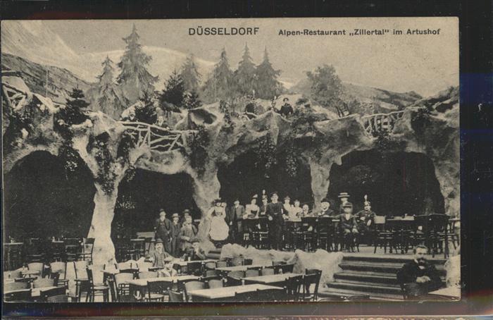 Duesseldorf Alpenrestaurant Zillertal im Artushof T