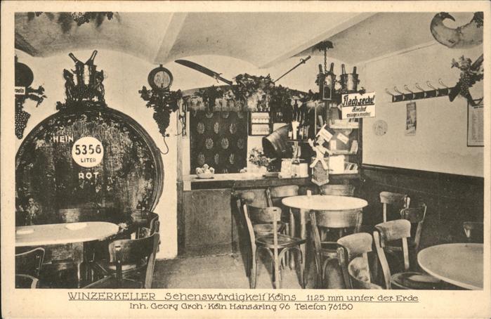 KoeLN Rhein Winzerkeller Georg Froh Hansaring 96