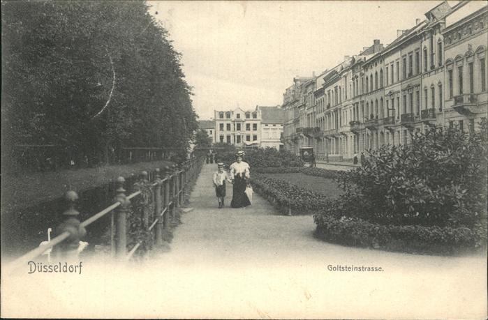 Duesseldorf Goltseinstrasse Frau Kind