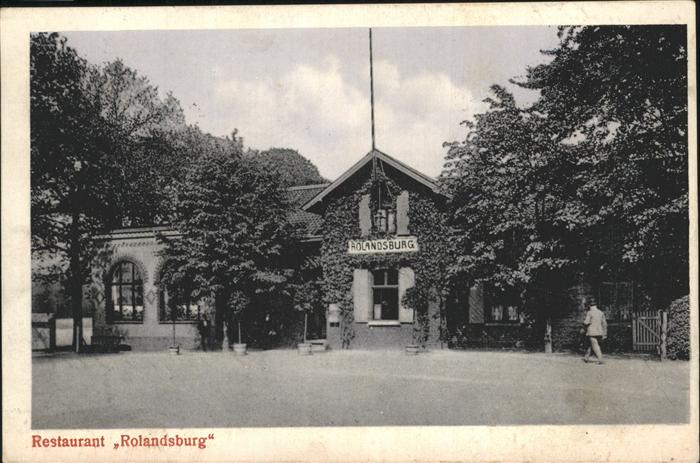 Grafenberg Duesseldorf Restaurant Rolandsburg H. Junker