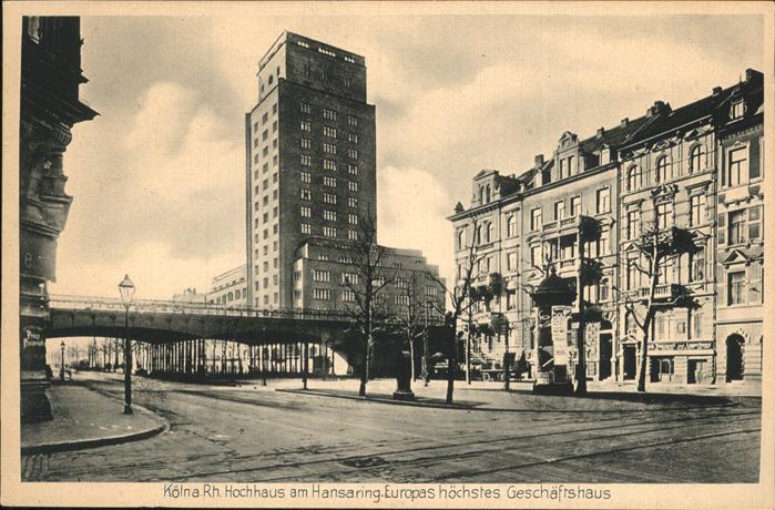 KoeLN  Rhein Hochhaus am Hansaring