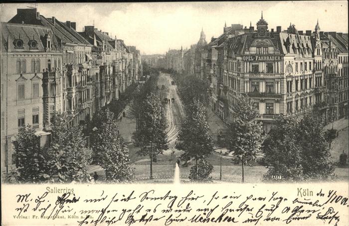 Koeln Salierring Brunnen