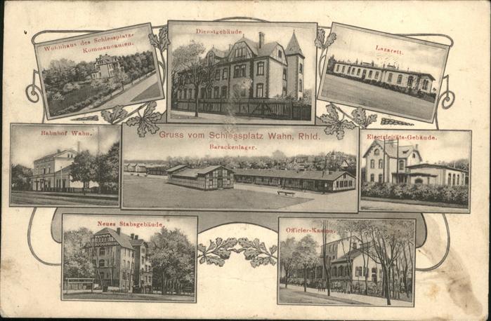 Wahn Koeln Kaserne Schissplatz Baracken Lazarett