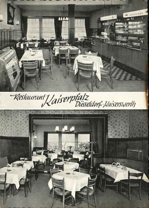 DuessELDORF  CITY Restaurant Kaiserpfalz Kaiserswerth