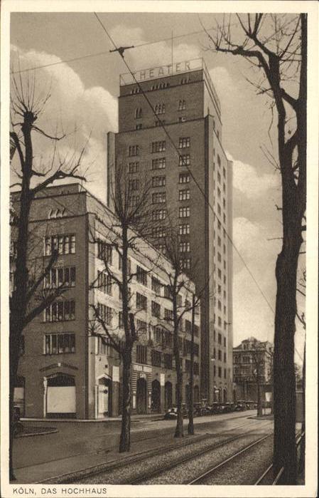 KoeLN  Rhein Hochhaus