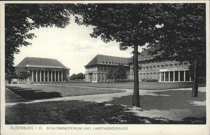 Oldenburg Niedersachsen Staatsministerium Landtagsgebäude