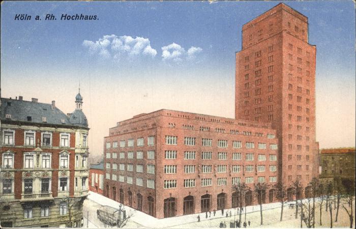 KoeLN  Rhein Hochhaus