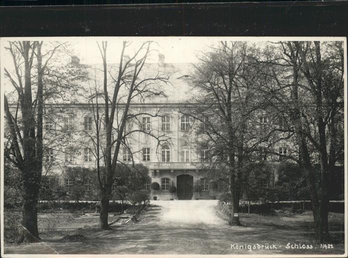Koenigsbrueck Schloss