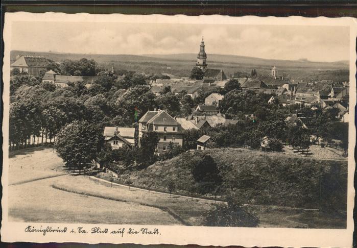 Koenigsbrueck Stadtblick