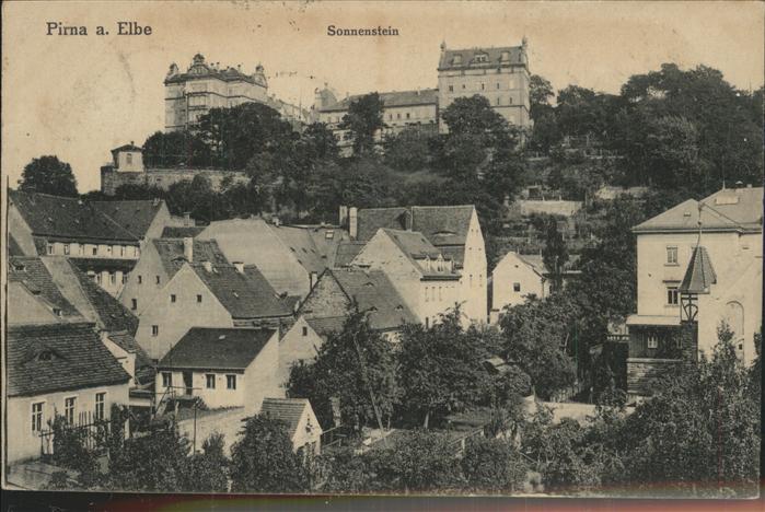 Pirna Elbe Sachsen Sonnenstein